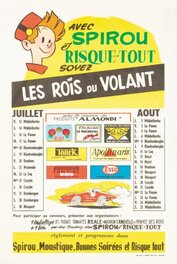 Publicité pour le Cirque Spirou. Publicité pour le Cirque Spirou.