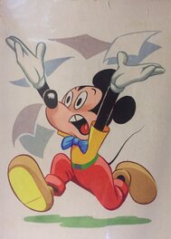 Walt Disney - Mickey 1953 - Planche originale
