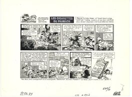 Didier Conrad - JACOBS ET DEGIETER - Planche originale