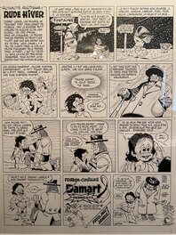 Marcel Gotlib - Rude Hiver - Planche originale