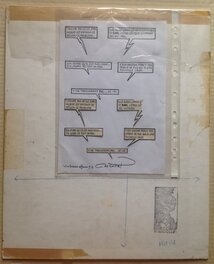Le Dos de La Planche avec Les Nouveaux Phylactères avec . en + sur une Feuille Blanche par Nicollet ( Anciens et Récents ) et C'est Signé par Nicollet en Bas . Le Dos de La Planche avec Les Nouveaux Phylactères avec . en + sur une Feuille Blanche par Nicollet ( Anciens et Récents ) et C'est Signé par Nicollet en Bas .