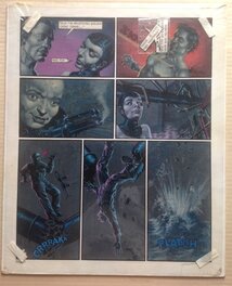 La Planche 3 avec son Plastique de Protection et ses Textes a Part pour une Partie .