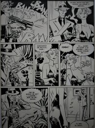 Jordi Bernet - Planche 6 de l'album "sale temps" - Comic Strip