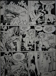 Jordi Bernet - Planche 6 de l'album "sale temps" - Planche originale