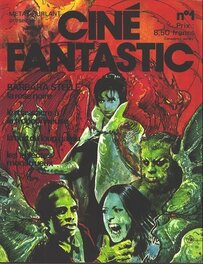Métal Hurlant Présente Ciné Fantastic 1 ( Couverture Druillet ) du 1er Mai 1977 - Éo Humanoïdes Associés .