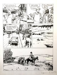 Franz - Franz : planche de "Thomas Noland" T5 - Planche originale