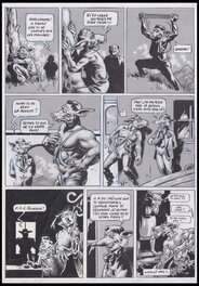 1979 - Edmond le Cochon - La Mouche - Planche de fin