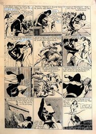 Robert Rocca - Fantax " la prêtresse du Soleil " 07-1947 - Planche originale