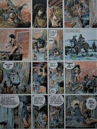 Franz - Le bain de la femme-lynx - Comic Strip