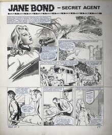 Michael Hubbard - Jane Bond SECRET AGENT - Comic Strip