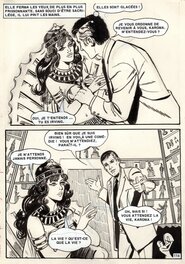 Carmina Rodriguez - L'aventurier n° 3 - La chair et la poudre p 114 - Planche originale