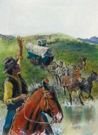 René Follet - René Follet | 1983 | La Vie quotidienne des conquérant du Far West - Couverture originale