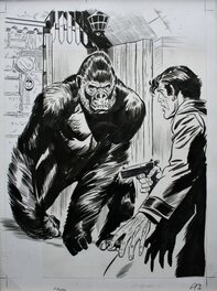 Jordi Bernet - L'ombre du gorille - Original Cover