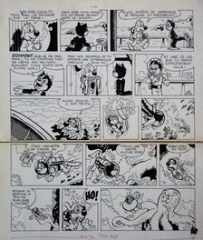 Claudio Onesti - Pif le chien - plongée sous-marine - Comic Strip