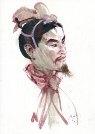 René Follet - René Follet | 1992-1993 | Qin, de onsterfelijke keizer / Qin, l'empereur immortel - Œuvre originale