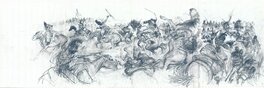 René Follet - René Follet | 1996 | Bataille de Waterloo - Œuvre originale