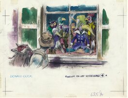 René Follet - René Follet | 1984 | Donald Duck: Roelof en het vossenjong 4a - Original Illustration