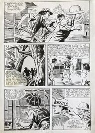 Santo D'Amico - Dan Panther  pl 34 - Planche originale