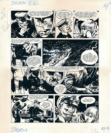 Comic Strip - René Follet | 1977 | Steven Severijn: De jacht op de E-5
