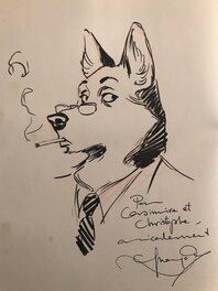 Smirnov, le commisssaire de Blacksad