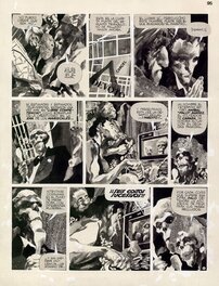 Alberto Breccia - Perramus p95 - Planche originale