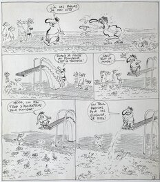 Jean-Marc Reiser - Gros Dégueulasse -  Piscine x3 - Comic Strip