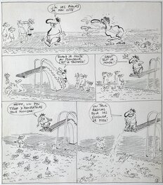 Comic Strip - Gros Dégueulasse -  Piscine x3