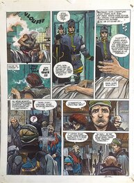 Enki Bilal - La foire aux immortels T1 - planche 41 - Planche originale