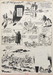 Noël Gloesner - Histoire religieuse - Planche originale