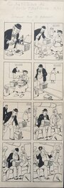 Joseph Porphyre Pinchon - Les distractions de l'Oncle Tontaine - Planche originale