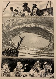 Riff Reb's - Riff Reb's - Hommes à la mer - Le dernier voyage du shamraken - pl.6 - Planche originale