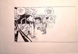 Denis Bodart - Sheriff et Apache - Original art