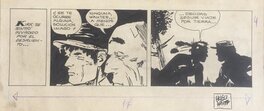 Hugo Pratt - Sergent Kirk - Planche originale