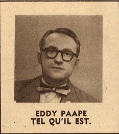 Eddy Paape. Eddy Paape.
