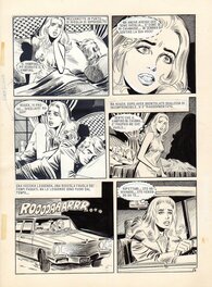 Andrés Klacik - Il bacio del vampiro pl 6 - Planche originale