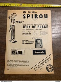 Publicité pour le Cirque Spirou.