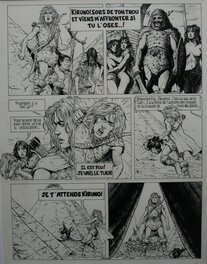 Philippe Delaby - Bran - Planche originale