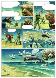 Jean-Baptiste Andréae - AZIMUT   T1 LES AVENTURIERS DU TEMPS PERDU   couleur directe - Comic Strip