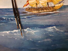 Detail sur les vagues. Detail sur les vagues.