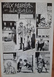 Peter Glay - Félix Marlot et Lulu Berlu - Comic Strip