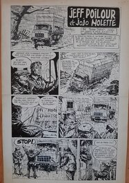 Peter Glay - Jeff poilour et Jojo molette - Comic Strip
