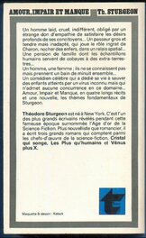 4Ème Plat du Livre de Théodore Sturgeon Amour , impair et Manque , Éo Titres SF N°36 de 1981 . 4Ème Plat du Livre de Théodore Sturgeon Amour , impair et Manque , Éo Titres SF N°36 de 1981 .