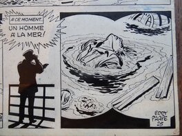 Planche signée et superbe encrage Planche signée et superbe encrage