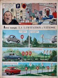 Peter Glay - La limitation de vitesse - Planche originale