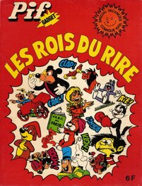 Magazine Pif Gadget 389 Special Vacances Les Rois du Rire de Juillet 1976 .