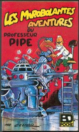 Les Mirobolantes Aventures du Professeur PIPE par Cézard - Éo Glénat BD Poche N°4 de 1977 .
