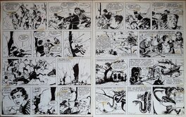 Pierre Dupuis - Marco Polo - le mystère du dragon noir pl 12 et 13 - Comic Strip
