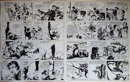 Pierre Dupuis - Marco Polo - le mystère du dragon noir pl 12 et 13 - Comic Strip