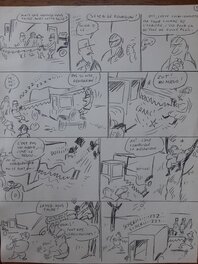 Fred - Scénario - Valentin le vagabond- L'alchimiste - Comic Strip