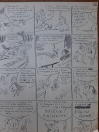 Fred - Scénario - Valentin le vagabond- L'alchimiste - Comic Strip